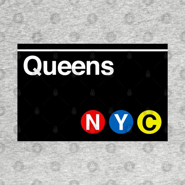 Queens Subway Sign by PopCultureShirts